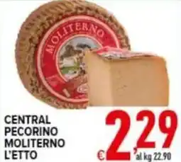 Iper Triscount Central pecorino moliterno offerta