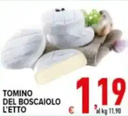 Iper Triscount Tomino del boscaiolo offerta