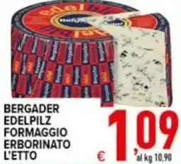 Iper Triscount Bergader edelpilz formaggio erborinato offerta