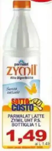 Pewex Parmalat latte zymil uht p.s. bottiglia offerta