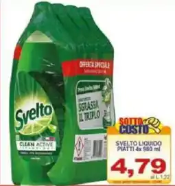Pewex Svelto liquido piatti offerta
