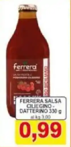 Pewex Ferrera salsa ciliegino datterino offerta