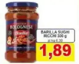 Pewex Barilla sughi ricchi offerta