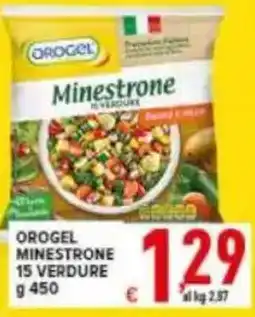 Iper Triscount Orogel minestrone 15 verdure offerta