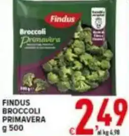 Iper Triscount Findus broccoli primavera offerta