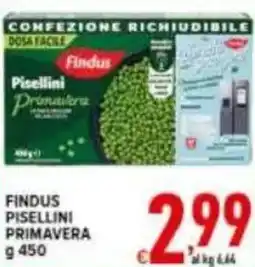 Iper Triscount Findus pisellini primavera offerta