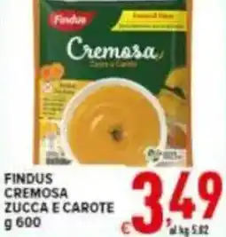 Iper Triscount Findus cremosa zucca e carote offerta