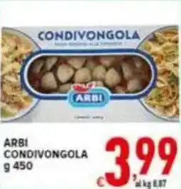 Iper Triscount Arbi condivongola offerta