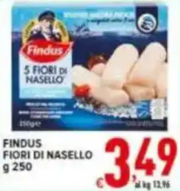 Iper Triscount Findus fiori di nasello offerta