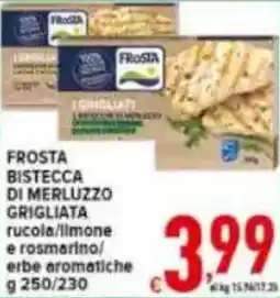 Iper Triscount Frosta bistecca di merluzzo grigliata offerta