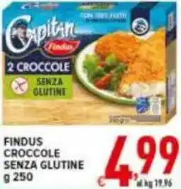Iper Triscount Findus croccole senza glutine offerta