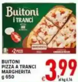 Iper Triscount Buitoni pizza a tranci margherita offerta