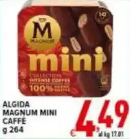 Iper Triscount Algida magnum mini caffe offerta
