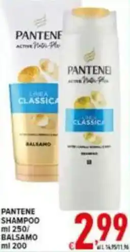Iper Triscount Pantene shampoo offerta