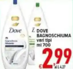 Iper Triscount Dove bagnoschiuma offerta
