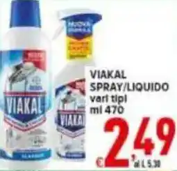 Iper Triscount Viakal spray/liquido offerta