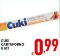 Iper Triscount Cuki cartaforno offerta
