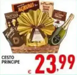 Iper Triscount Cesto principe offerta