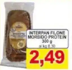 Pewex Interpan filone morbido protein offerta