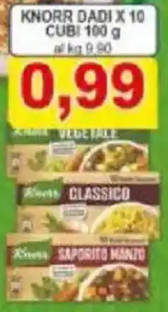 Pewex Knorr dadi x 10 cubi offerta