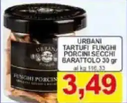 Pewex Urbani tartufi funghi porcini secchi barattolo offerta