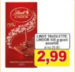 Pewex Lindt tavolette lindor offerta