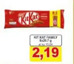Pewex Kit kat family offerta