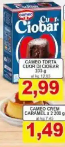 Pewex Cameo crem caramel x 2 offerta