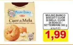 Pewex Muling bianco biscotti cuor di mela/cuor di bosco / settembrini offerta