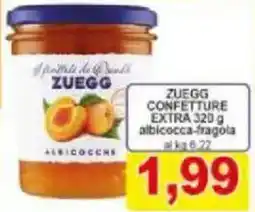 Pewex Zuegg confetture extra albicocca-fragola offerta