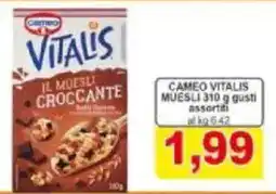 Pewex Cameo vitalis muesli offerta