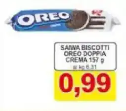 Pewex Saiwa biscotti oreo doppia crema offerta