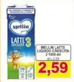 Pewex Mellin latte liquido crescita offerta