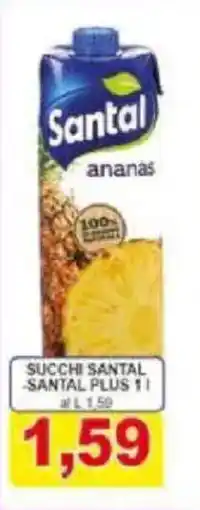 Pewex Succhi santal santal plus offerta