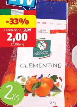 ALDI I colori del sapore clementine offerta