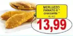 Pewex Merluzzo panato ii croccante offerta