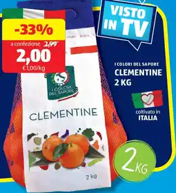 ALDI I colori del sapore clementine offerta