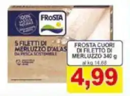 Pewex Frosta cuori di filetto di merluzzo offerta