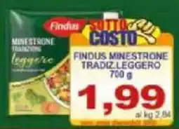 Pewex Findus minestrone tradiz leggero offerta