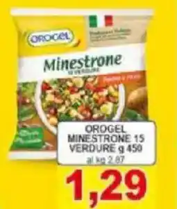 Pewex Orogel minestrone 15 verdure offerta
