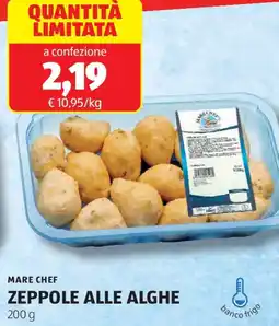 ALDI Mare chef zeppole alle alghe offerta