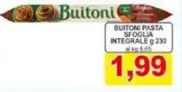 Pewex Buitoni pasta sfoglia integrale offerta
