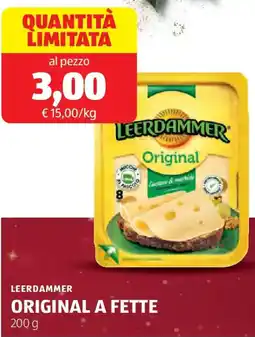 ALDI Leerdammer original a fette offerta