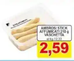 Pewex Ambrosi stick affumicati vaschetta offerta