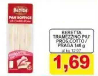 Pewex Beretta tramezzino piu pros.cotto praga offerta