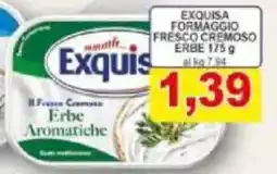 Pewex Exquisa formaggio fresco cremoso erbe offerta