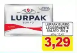 Pewex Lurpak burro leggermente salato offerta