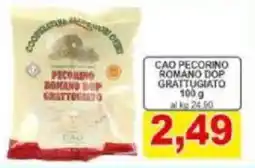 Pewex Cao pecorino romano dop grattugiato offerta