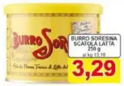 Pewex Burro soresina scatola latta offerta