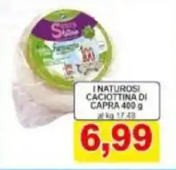 Pewex Inaturosi caciottina di capra offerta